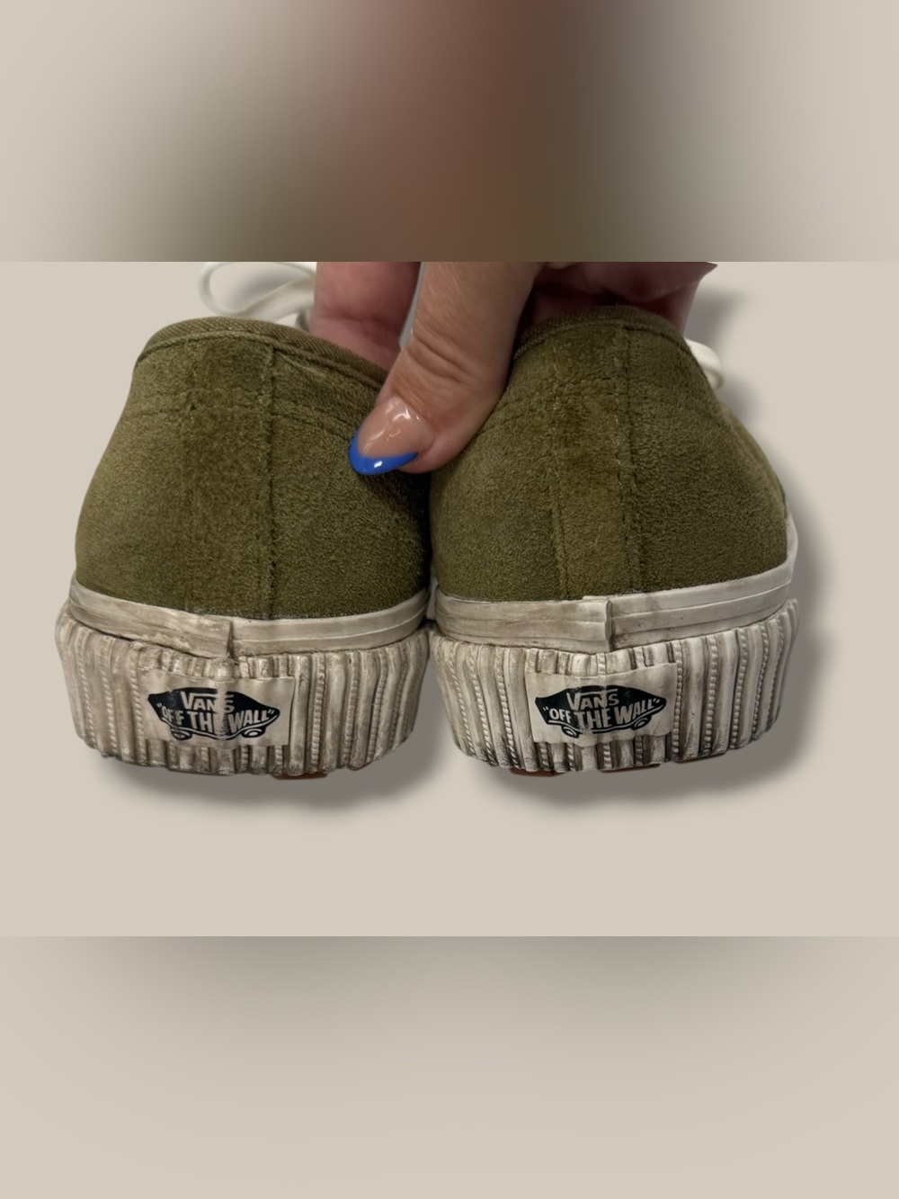 Vans Anaheim Factory Authentic 44 Lug DX – Olive Green Suede - Picture 7 of 10